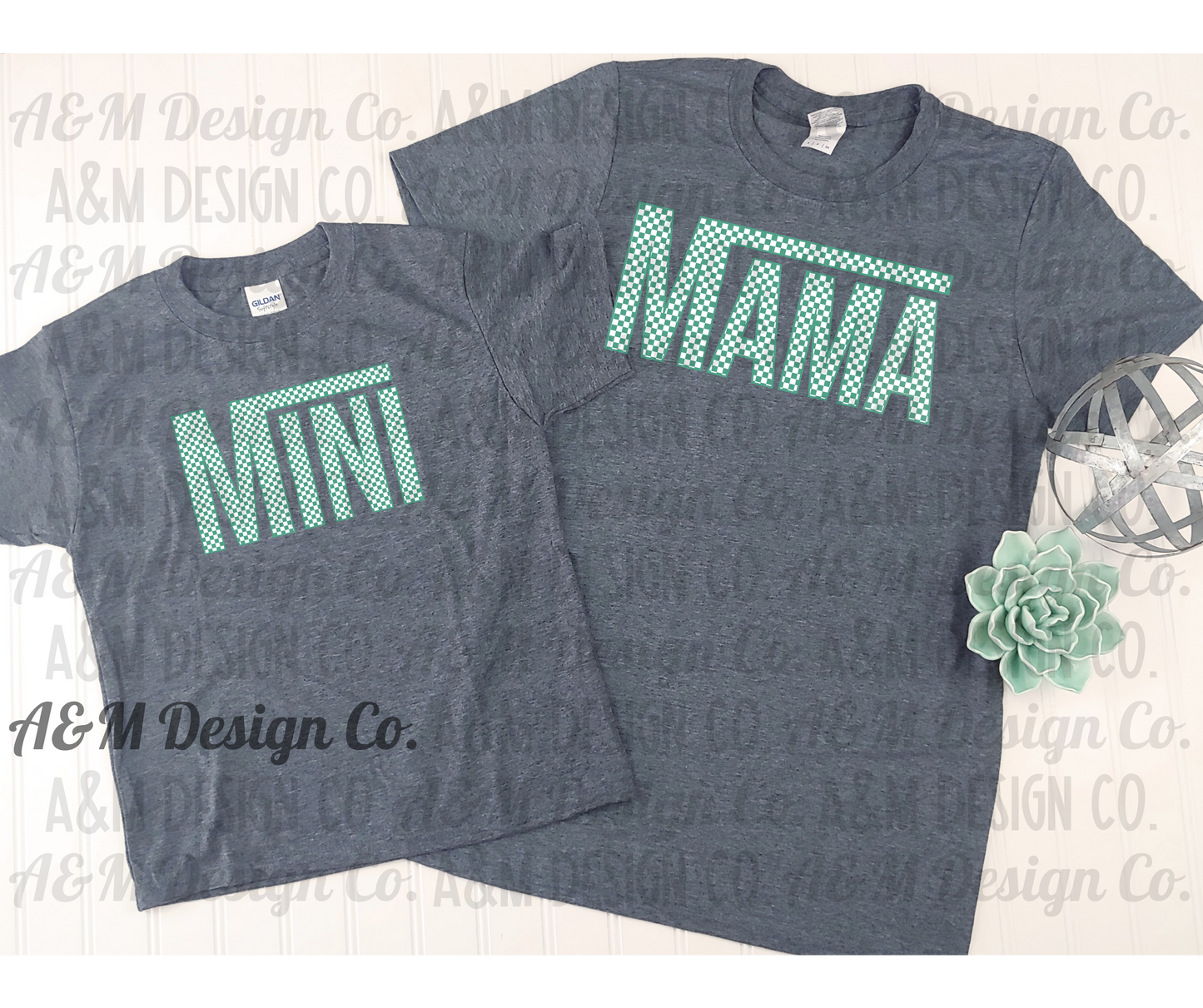 Green Checkered Mama