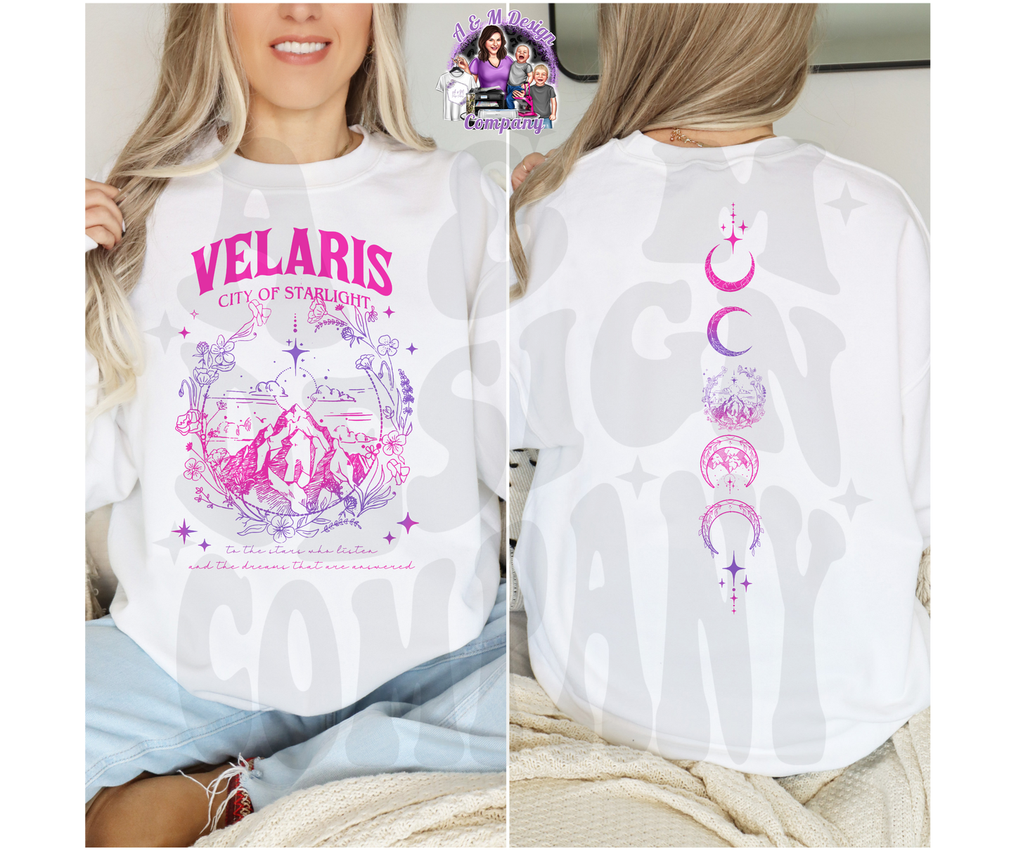 Velaris City of Starlight - Pink