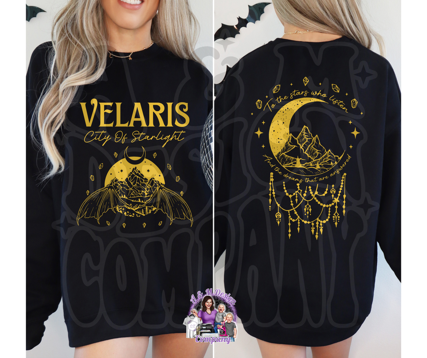 Velaris City of Starlight - Gold Wings