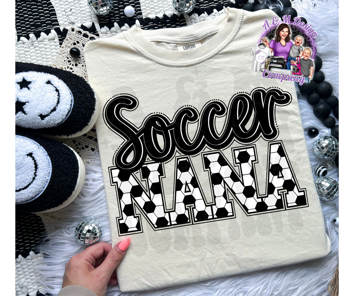 Soccer Nana-Black