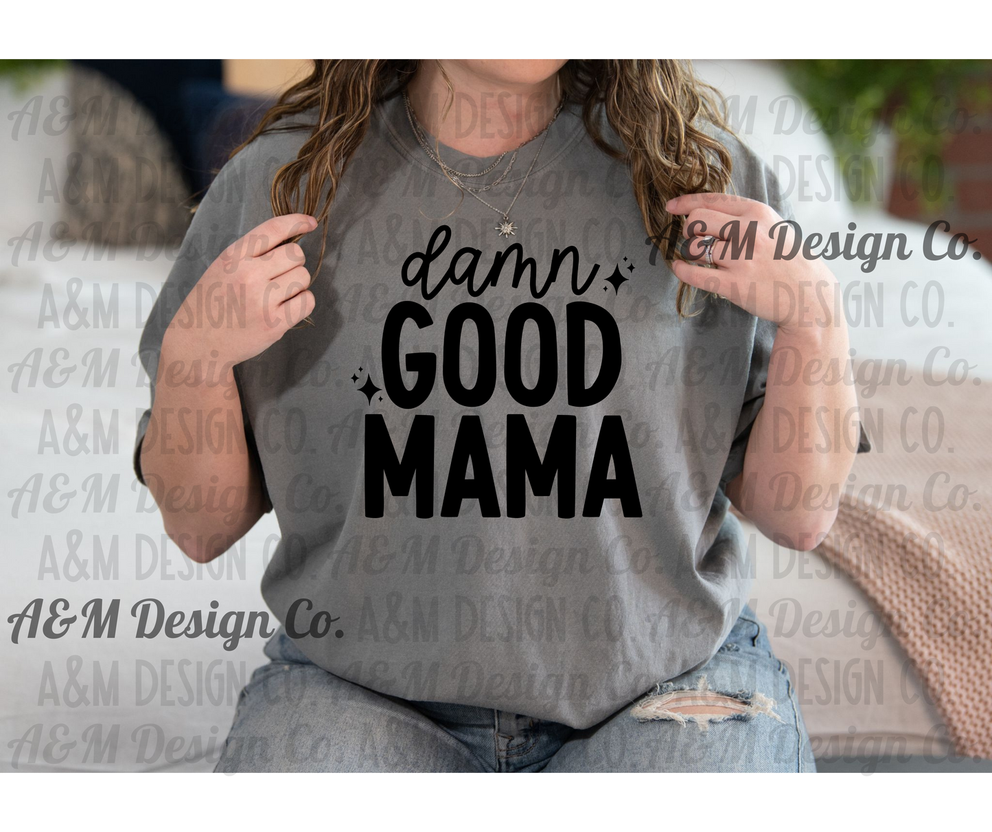 Damn Good Mama-Black