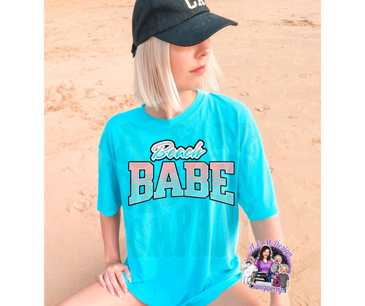 Beach Babe- Pink/Blue